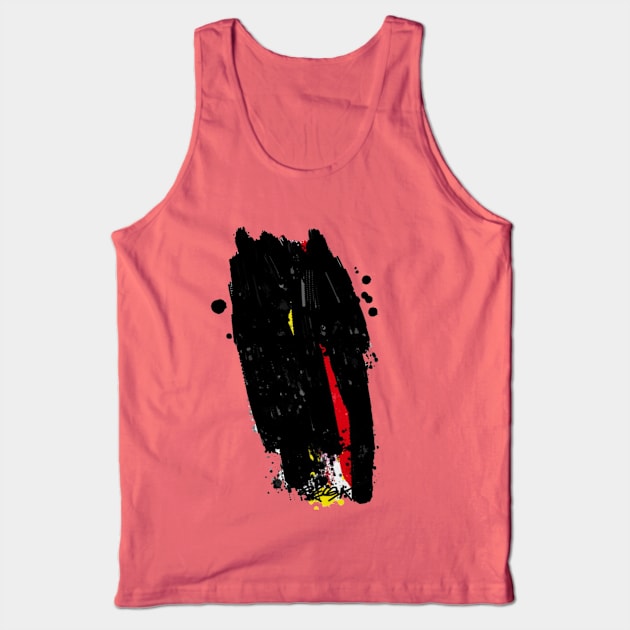 Black Brush For You by RegiaArt Tank Top by regiaart